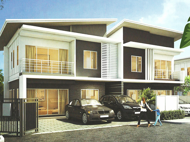 SUPALAK CITY บ้านแฝด 2 ชั้น